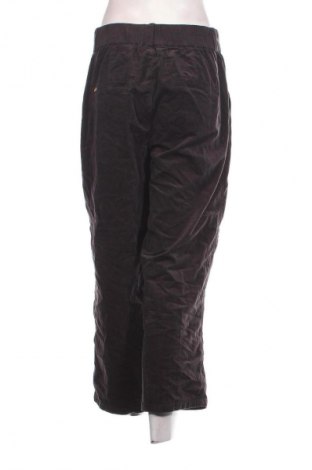 Pantaloni de velvet de femei Street One, Mărime L, Culoare Gri, Preț 157,99 Lei