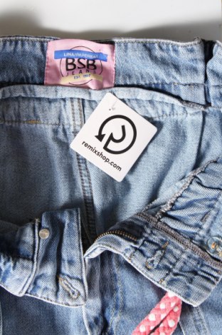 Дамски къс панталон BSB Jeans, Размер S, Цвят Син, Цена 34,10 лв.