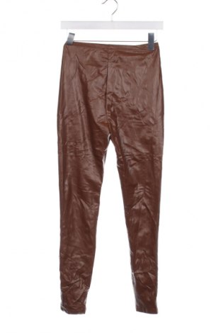 Damskie legginsy SHEIN, Rozmiar XS, Kolor Brązowy, Cena 35,99 zł