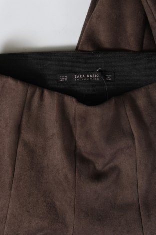 Дамски клин Zara, Размер XS, Цвят Кафяв, Цена 15,64 лв.