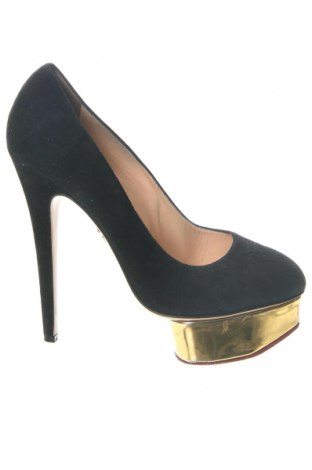 Dámske topánky  Charlotte Olympia, Veľkosť 39, Farba Čierna, Cena  25,95 €