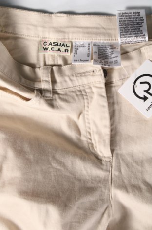 Pantaloni de femei Casualwear, Mărime S, Culoare Bej, Preț 74,35 Lei