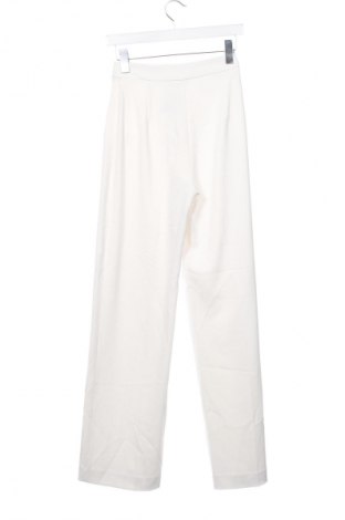 Pantaloni de femei H&M, Mărime XS, Culoare Alb, Preț 74,00 Lei