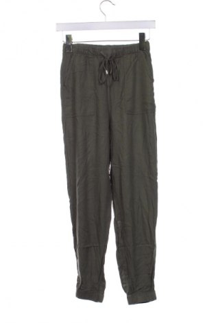 Damskie spodnie H&M Divided, Rozmiar XS, Kolor Zielony, Cena 66,67 zł