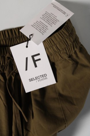 Pantaloni de femei Selected Femme, Mărime S, Culoare Bej, Preț 316,33 Lei