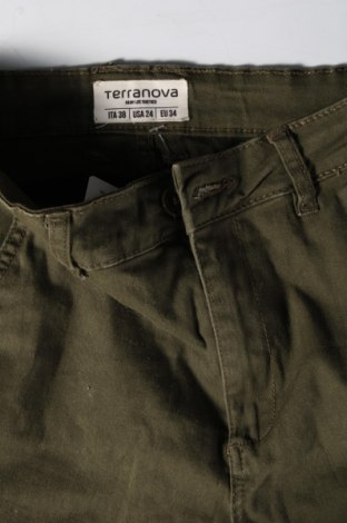 Damenhose Terranova, Größe S, Farbe Grün, Preis 14,84 €