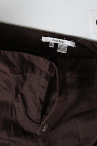 Pantaloni de femei Zara, Mărime M, Culoare Maro, Preț 88,99 Lei