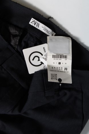 Pantaloni de femei Zara, Mărime M, Culoare Albastru, Preț 203,99 Lei