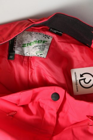 Damenhose für Wintersport Ziener, Größe M, Farbe Rot, Preis € 147,99