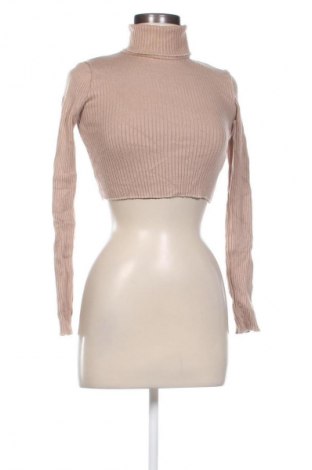 Damenpullover Bershka, Größe S, Farbe Beige, Preis 20,49 €