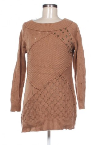 Damski sweter Best Connections, Rozmiar S, Kolor Beżowy, Cena 13,99 zł