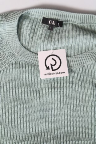 Damski sweter C&A, Rozmiar L, Kolor Zielony, Cena 92,99 zł