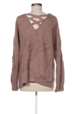 Damski sweter Charlotte Russe, Rozmiar L, Kolor Brązowy, Cena 16,99 zł