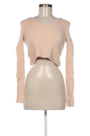 Damenpullover Graffiti, Größe L, Farbe Beige, Preis € 32,49