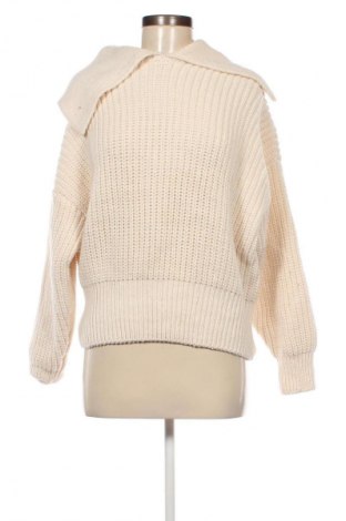 Damski sweter H&M, Rozmiar L, Kolor ecru, Cena 92,99 zł