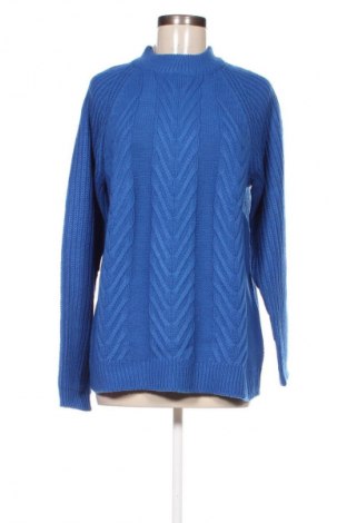 Damenpullover John Baner, Größe M, Farbe Blau, Preis 15,00 €