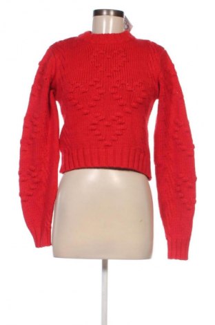 Damenpullover Monki, Größe XS, Farbe Rot, Preis 17,99 €