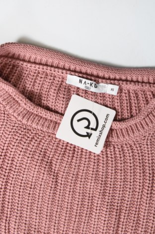 Damenpullover NA-KD, Größe XS, Farbe Aschrosa, Preis 28,99 €