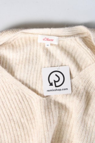 Damenpullover S.Oliver, Größe M, Farbe Beige, Preis 28,99 €