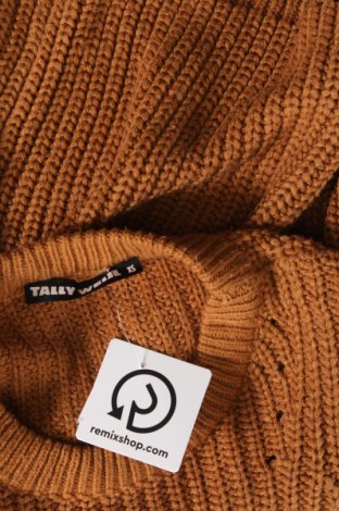 Damenpullover Tally Weijl, Größe XS, Farbe Braun, Preis € 15,00