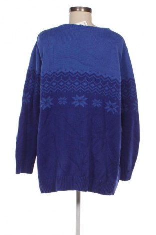 Damenpullover Ulla Popken, Größe 3XL, Farbe Blau, Preis € 28,99