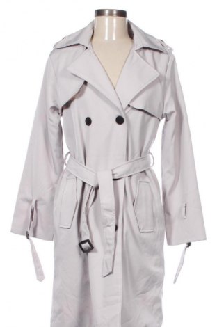 Damen Trenchcoat, Größe L, Farbe Grau, Preis 47,99 €