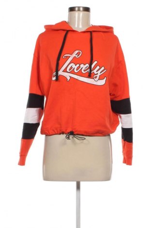 Damen Sweatshirt, Größe S, Farbe Orange, Preis 14,83 €