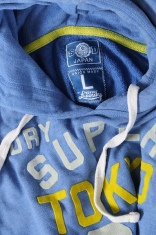 Damen Sweatshirt Superdry, Größe L, Farbe Blau, Preis € 32,99