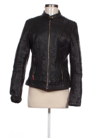 Damen Lederjacke, Größe L, Farbe Schwarz, Preis 29,67 €