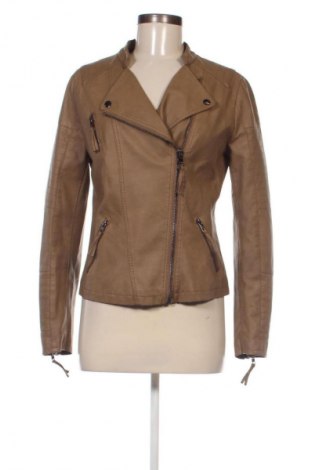 Damen Lederjacke 17 & Co., Größe M, Farbe Braun, Preis 29,66 €