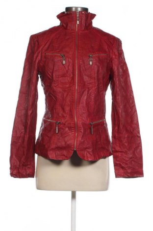 Damen Lederjacke Canda, Größe M, Farbe Rot, Preis 40,99 €