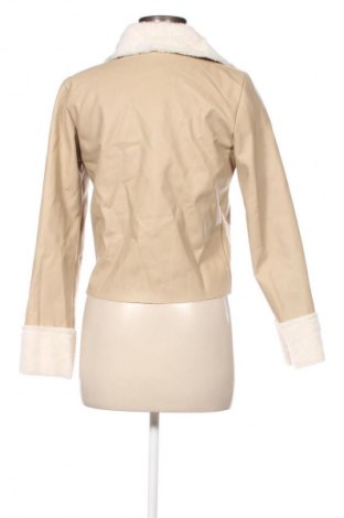 Damen Lederjacke NEW COLLECTION, Größe S, Farbe Beige, Preis 35,99 €