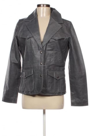 Damen Lederjacke Now On, Größe L, Farbe Grau, Preis 49,62 €