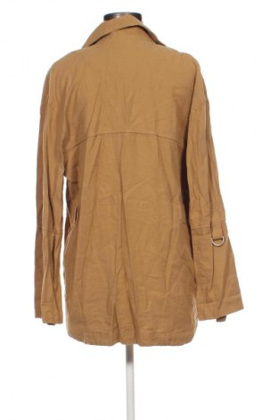 Damenmantel Bershka, Größe M, Farbe Beige, Preis 29,66 €