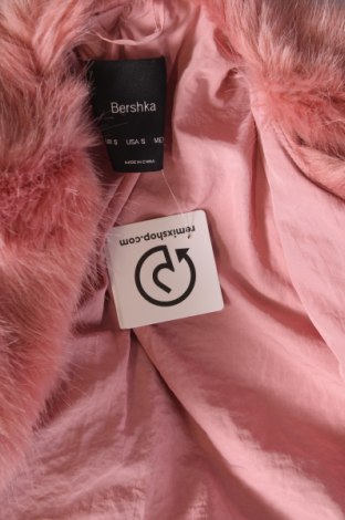 Dámský kabát  Bershka, Velikost S, Barva Růžová, Cena  1 409,00 Kč