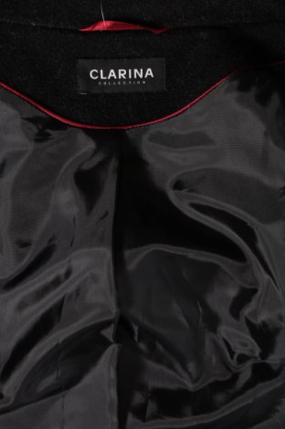 Damski płaszcz Clarina Collection, Rozmiar L, Kolor Czarny, Cena 281,99 zł