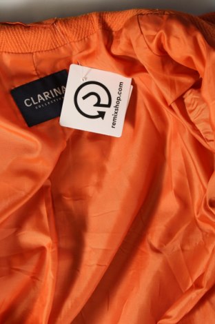 Дамско палто Clarina Collection, Размер M, Цвят Оранжев, Цена 88,49 лв.