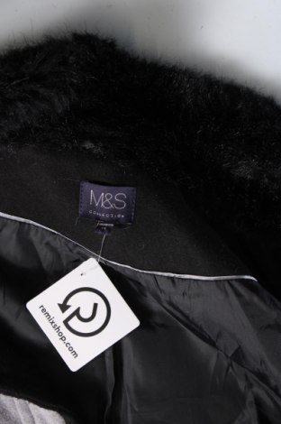 Дамско палто Marks & Spencer, Размер XL, Цвят Сив, Цена 55,49 лв.