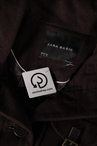 Γυναικείο παλτό Zara, Μέγεθος L, Χρώμα Καφέ, Τιμή 21,48 €