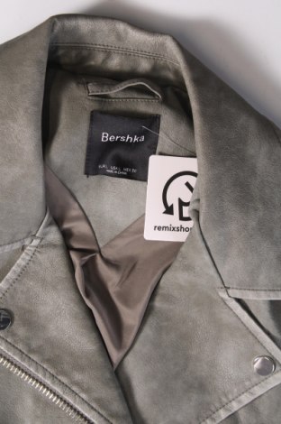 Geacă de femei Bershka, Mărime L, Culoare Verde, Preț 157,99 Lei