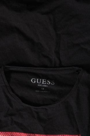 Детска блуза Guess, Размер 13-14y/ 164-168 см, Цвят Черен, Цена 34,49 лв.