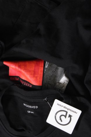 Kinder Shirt Reserved, Größe 7-8y/ 128-134 cm, Farbe Schwarz, Preis 6,14 €