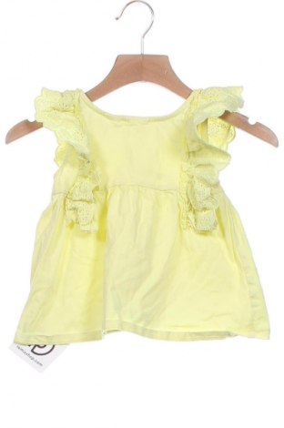 Детска блуза Zara, Размер 12-18m/ 80-86 см, Цвят Жълт, Цена 11,49 лв.