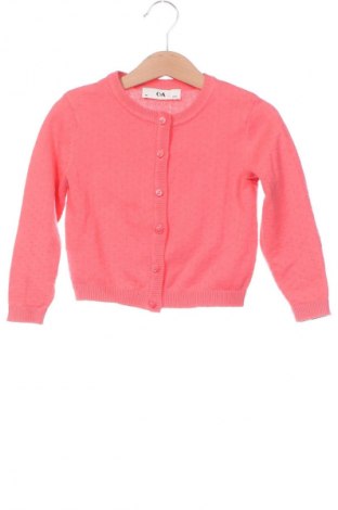 Kinder Strickjacke C&A, Größe 18-24m/ 86-98 cm, Farbe Rot, Preis 8,62 €