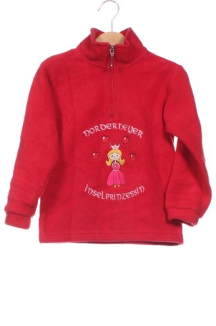 Παιδική μπλούζα fleece, Μέγεθος 3-4y/ 104-110 εκ., Χρώμα Κόκκινο, Τιμή 6,99 €