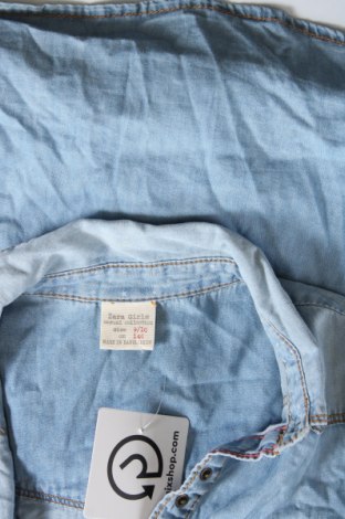 Kinderhemd Zara, Größe 8-9y/ 134-140 cm, Farbe Blau, Preis € 10,23