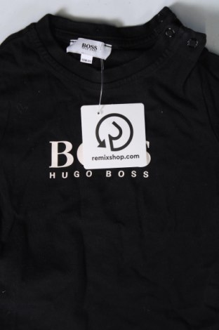 Dziecięcy T-shirt BOSS, Rozmiar 12-18m/ 80-86 cm, Kolor Czarny, Cena 78,16 zł