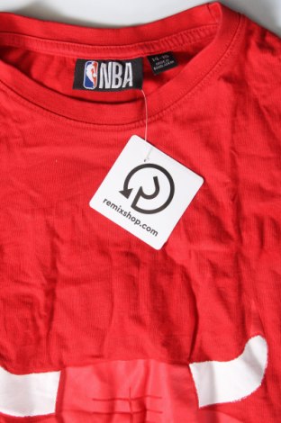 Kinder T-Shirt NBA, Größe 14-15y/ 168-170 cm, Farbe Rot, Preis € 15,00