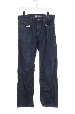 Dziecięce jeansy H&M, Rozmiar 12-13y/ 158-164 cm, Kolor Niebieski, Cena 22,99 zł