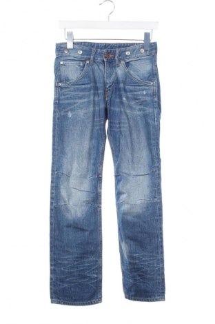 Dziecięce jeansy H&M, Rozmiar 9-10y/ 140-146 cm, Kolor Niebieski, Cena 137,59 zł